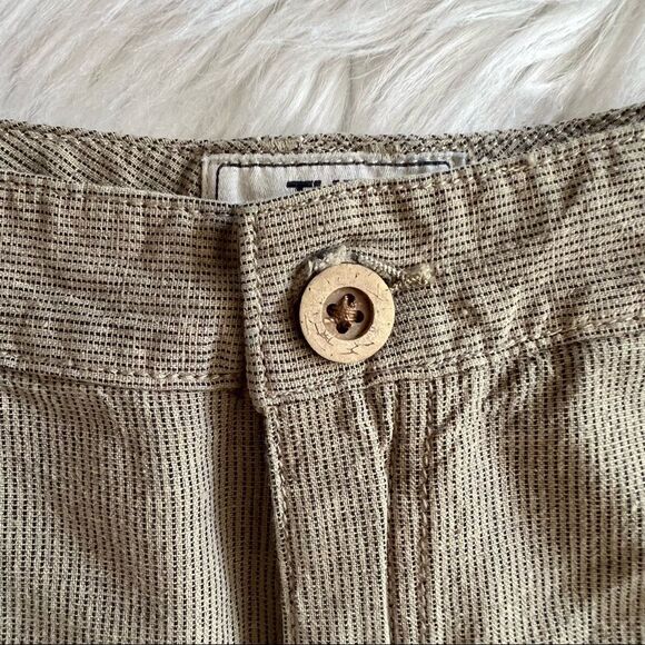 Women’s The North Face Khaki Hiking Shorts Size 10 - Picture 5 of 7